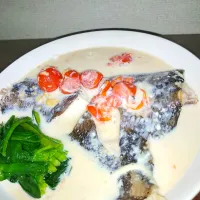 赤カレイの豆乳煮込み|jijiさん