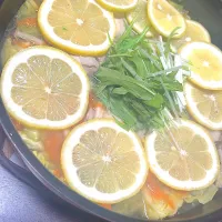 シャンタンレモン鍋| ちゃびさん