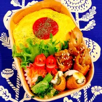 2026.2.19 オムライス弁当🍅|maicoooさん