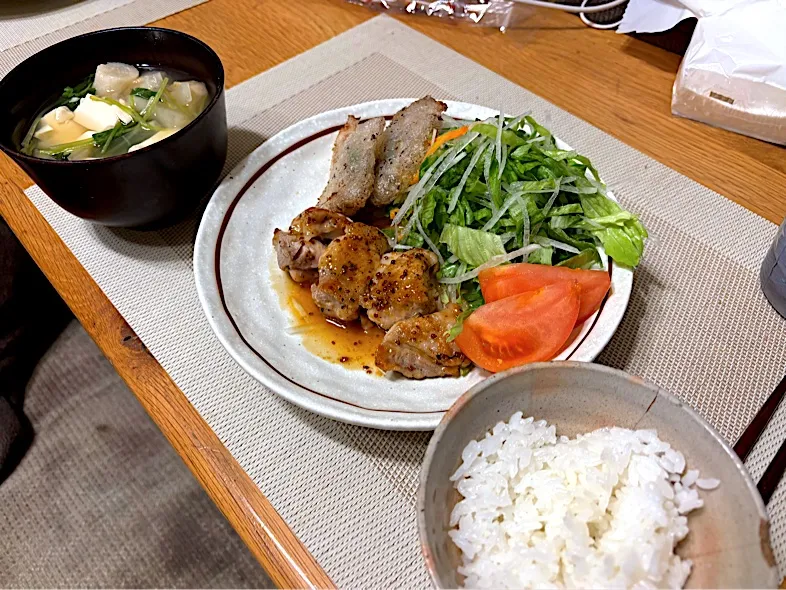 鶏もも肉のハニーマスタード。|マサムネさん