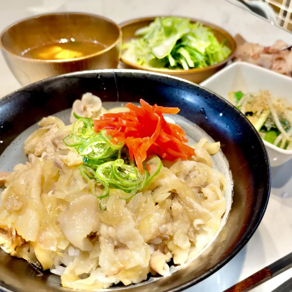 豚丼。他|ぎんさん