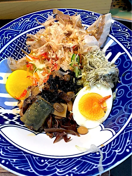 いつもの鯖缶のマルチサラダ‼️|ペディープープちゃんさん