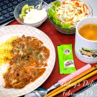 🐂🧅お肉たっぷりハヤシライス🧅🐂|TakeBooさん