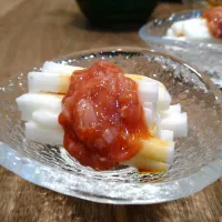 長芋の酒盗掛け| 古尾谷りかこさん