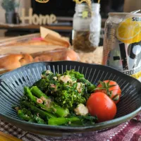 菜の花のｸﾘﾁおかか和え