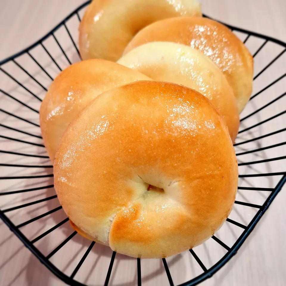 🥯塩バターベーグル🥯|ゆきさんさん