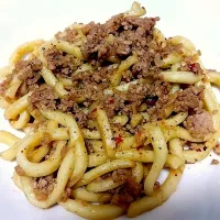 二日酔いには焼きうどん