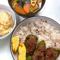 ピーマンの肉詰め|さとう かおりさん