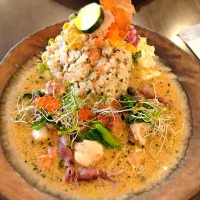 鯛出汁　ホタルイカカレー|kinocooさん