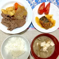 肉じゃがと鯖みそ缶|おしゃべり献立さん