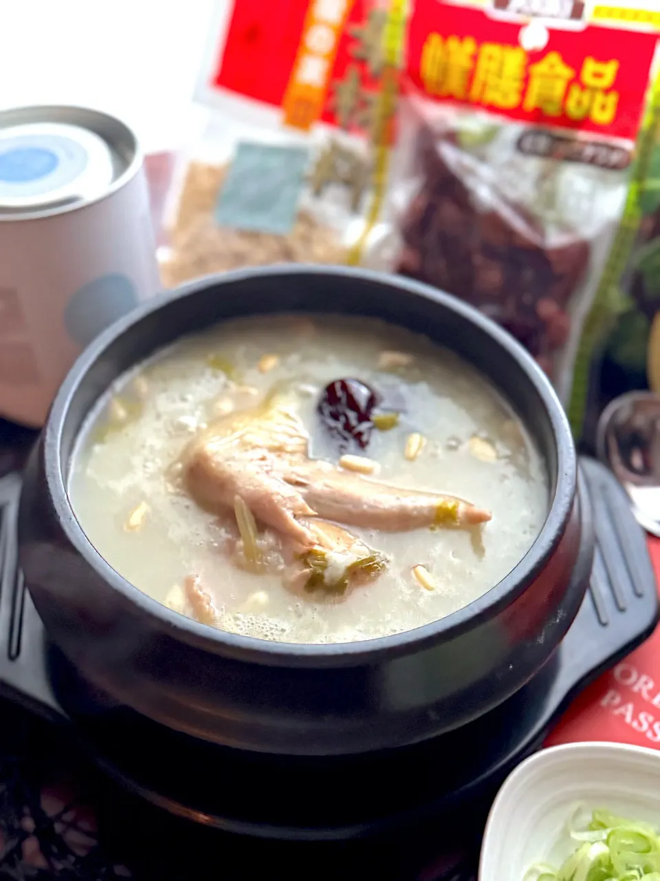 風邪引く前に炊飯器で参鶏湯🍲|🌺🌺Foodie🌺🌺さん