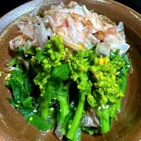 菜花山葵和え|たまさん