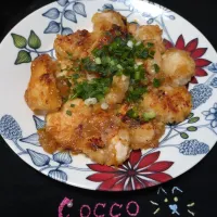 鶏むね肉のみぞれ炒め✨