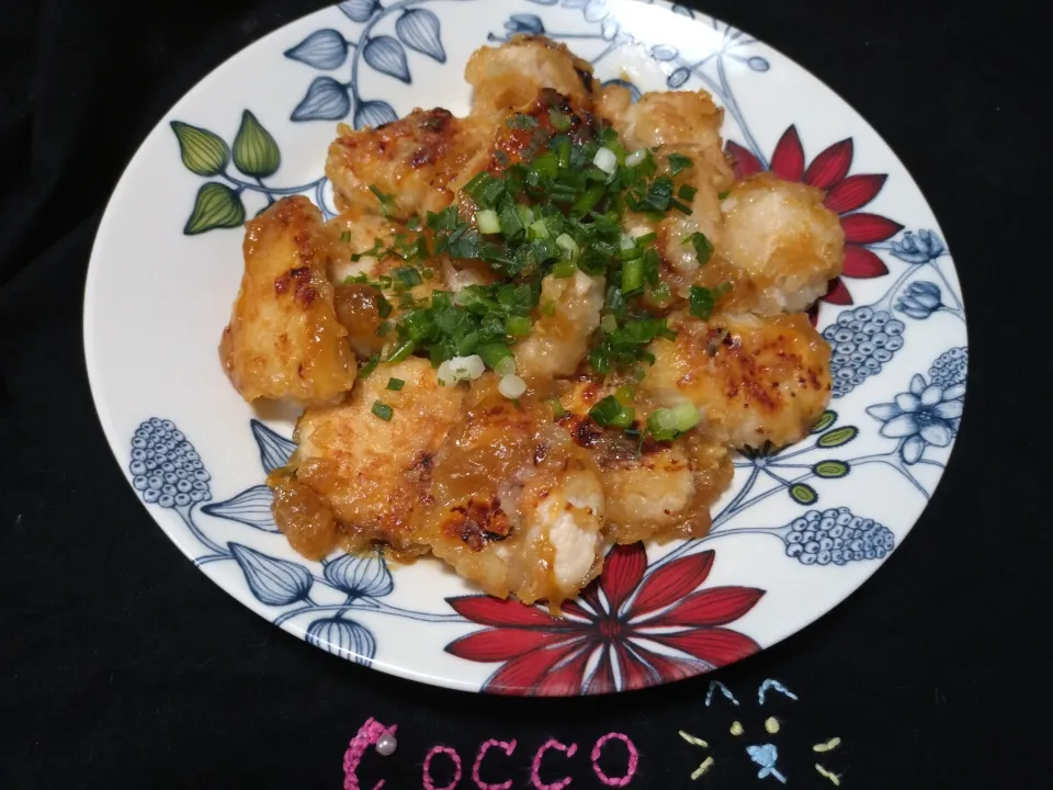 鶏むね肉のみぞれ炒め✨|cocco+さん