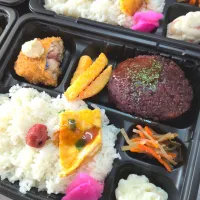 ハンバーグ弁当|景子さん