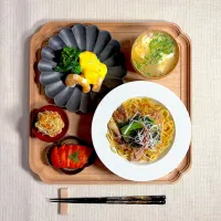 のどぐろだし塩焼きそばの献立|すずさん