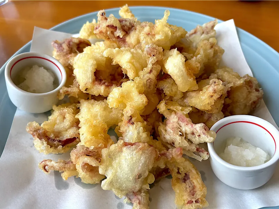 ④2月19日・［呼子のイカ🦑コース😊✨］・イカの後造り❣️|山勝さん