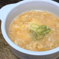 パパ作🥸玉ねぎと豆腐のかき玉スープ|ぱんだのままんさん
