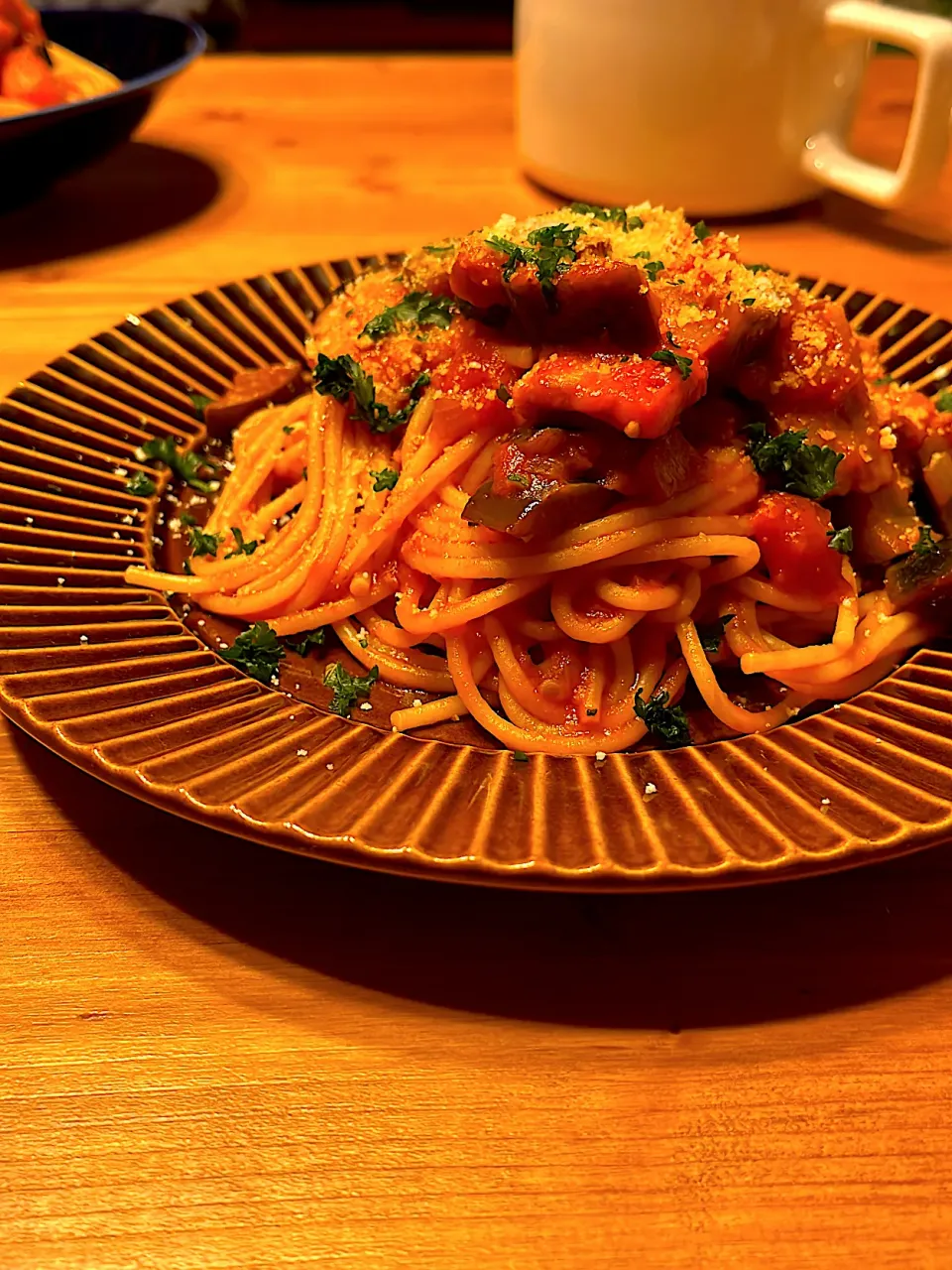 トマトソーススパゲティ|おさかなさん