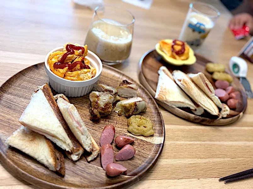 ホットサンド朝食プレート|mknさん