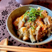 鶏五目おこわ|リンリンさん