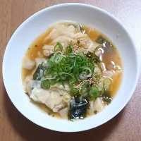 ワカメ入りワンタンスープ|ナナさん