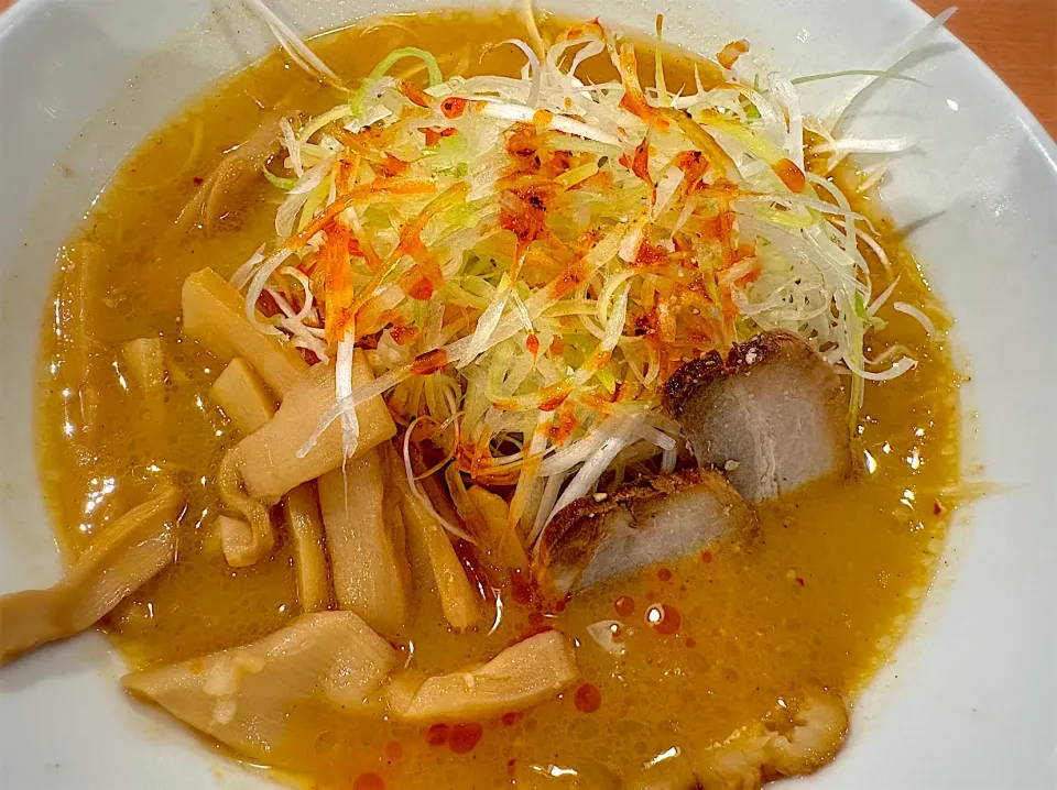 幸楽苑　ねぎ味噌ラーメン|ももみさん