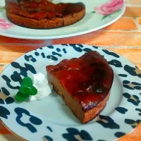 バスク風チーズケーキチョコレート