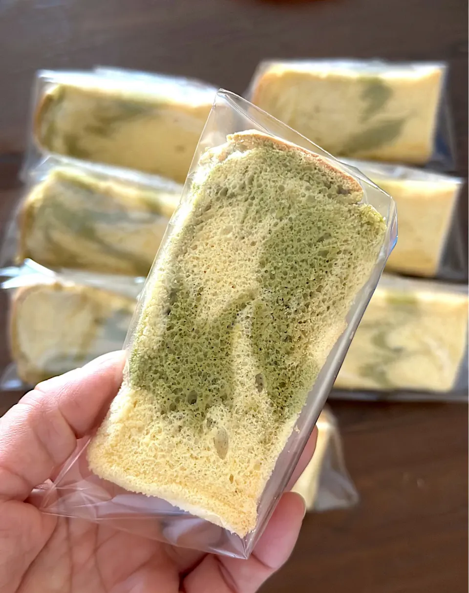 抹茶マーブルシフォン|ともえ☆さん