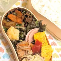 昨日のお弁当〜焼肉弁当|f.1125beさん