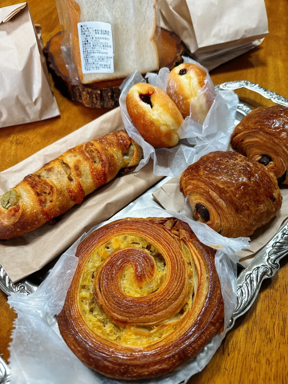 2026/02/21陸前高田ｶﾓｼｰのベーカリーマーロで買ってきたパン達(⊹＾◡＾)ノo.♡ﾟ｡*|Blueberry🫐さん