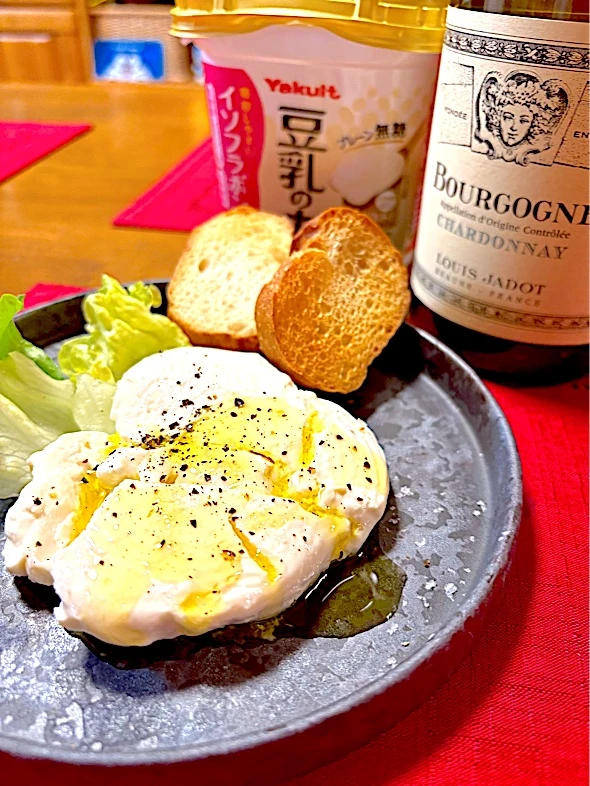 まりおさんの料理 水切り豆乳ﾖｰｸﾞﾙﾄ|おかちさん