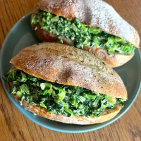 スピナッチサンド|おしみさん