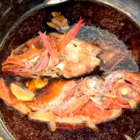 キンキ、金目鯛煮付け|まゆみさん