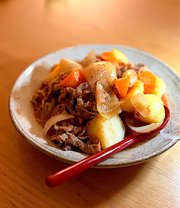 肉じゃがトマトアレンジ🍅|kaeさん