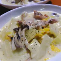 鶏肉と白菜のクリーム煮| はるみさん