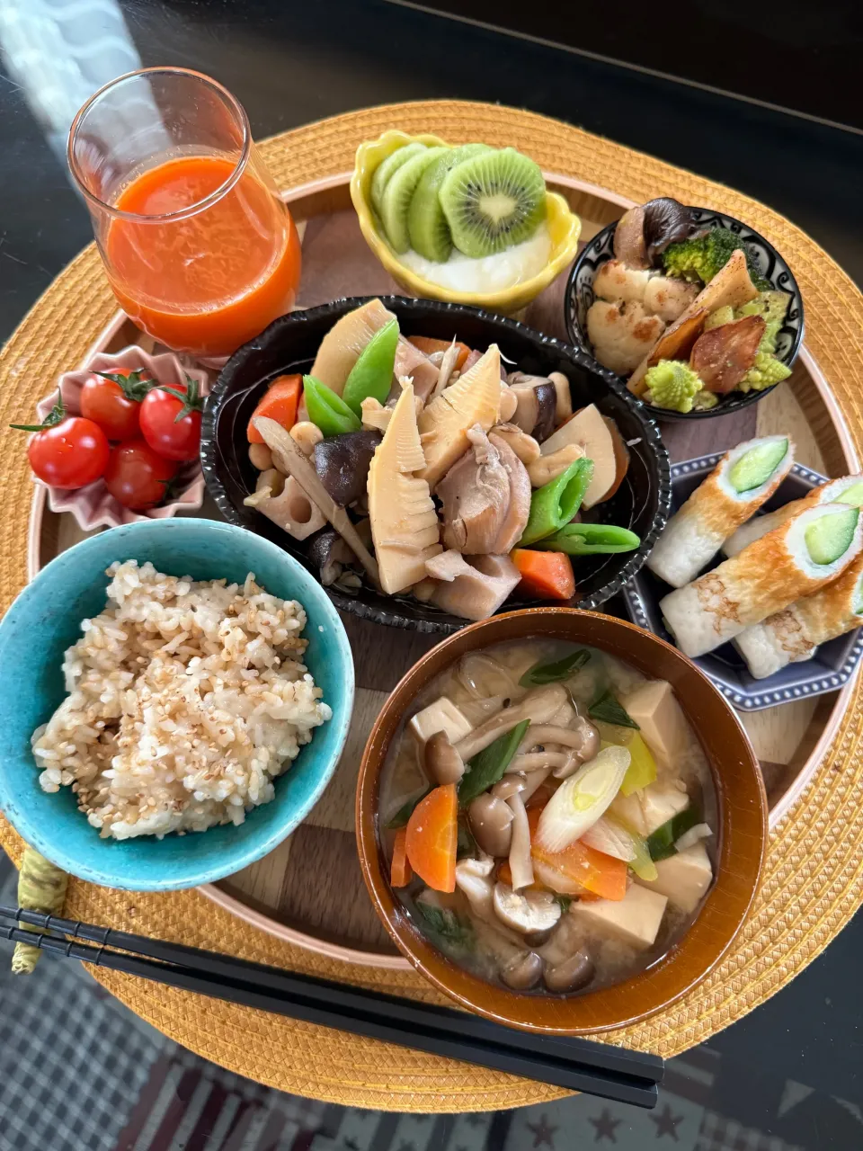 ゆかりさんの料理 メインは筑前煮な和んプレート|ゆかりさん