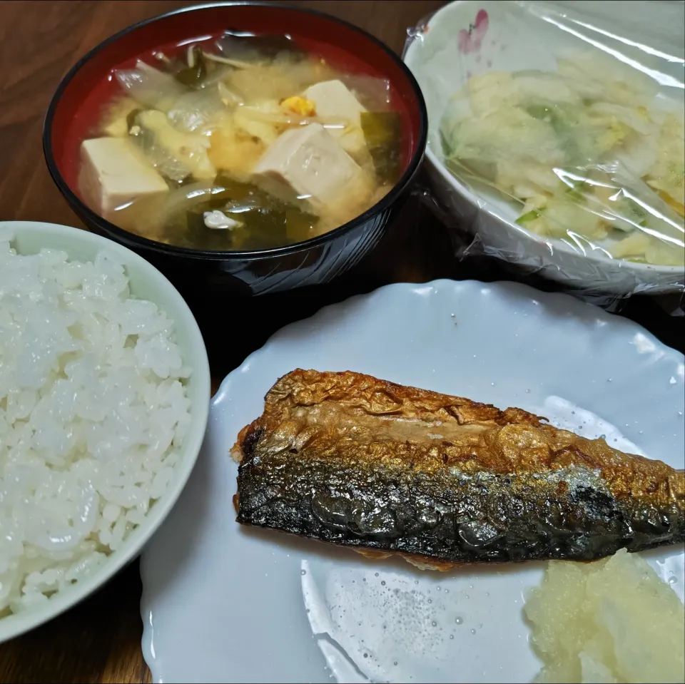 サバと卵入り味噌汁(2026.02.13)|ひつジィ(macchinaの父)さん