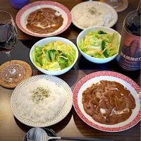 ハッシュドビーフで赤ワイン🍷✨|マイコさん