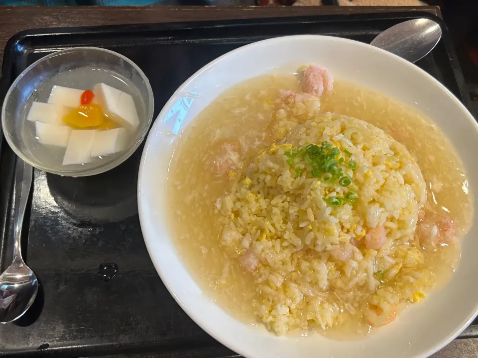 上海湯包小館さんの蟹あんかけチャーハンセット|Morito Kamiyaさん