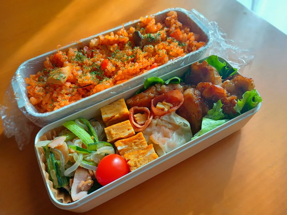 次男弁当|tamagomagomagoさん