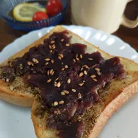 ようかんスプレッドチーズトースト|macchinaさん