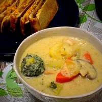 ルー不使用。酒粕香るホワイトシチュー|Yuko Kobayashiさん