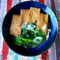 菜の花と油揚げのお蕎麦|Ayuさん