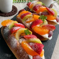 フルーツコッペパン