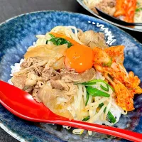 ビビンバ丼|富士子🍒🐰🍓さん