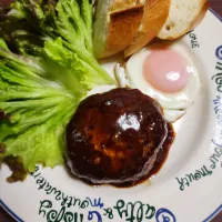 チーズINハンバーグ|ひろにぃさん