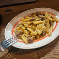 菰錦豚とちりめんキャベツのカサレッチェ|nzmstさん