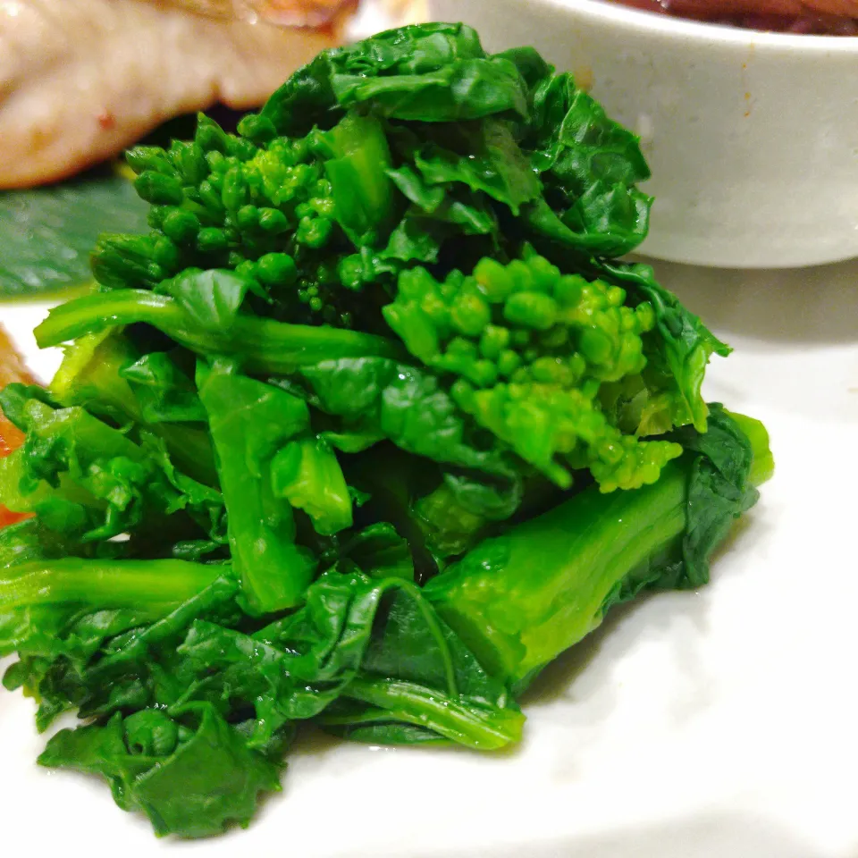 菜の花のおひたし|あゆみ│ハレシピさん