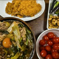 すき煮そば|アクちゃんさん